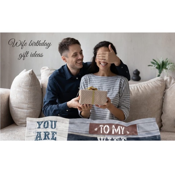 To My Wife Blanket From Husband | 60x50 - Picture 4 of 7